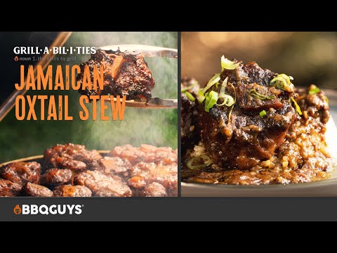 Smoked Jamaican Oxtail Stew Recipe Video