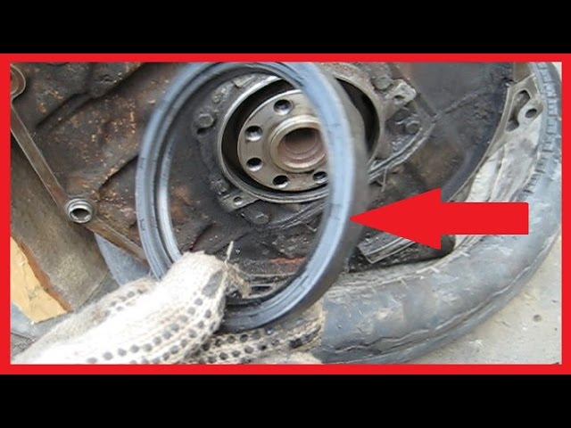 Замена Заднего Сальника Коленвала Санг Енг Кайрон Дизель