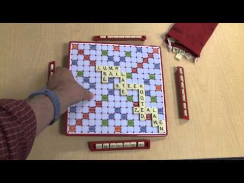 Scrabble Tile Lock