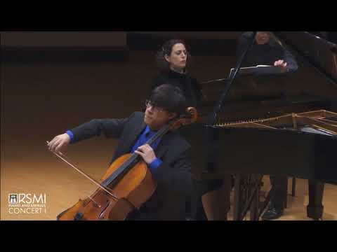 Chopin, Cello Sonata op 65 --- Performed by Zlatomir Fung and Renana Gutman