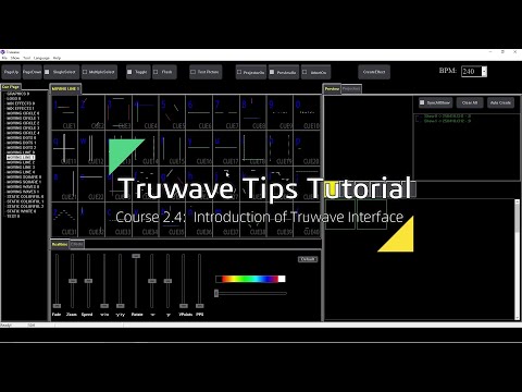 Truwave Tutorial Video - 4. Introduction of Truwave Interface