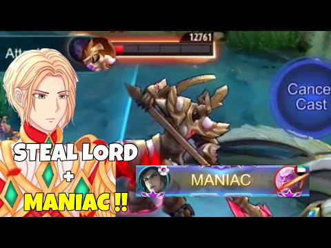 AVORY BUILT DIFFFFFFFFFF! STEAL LORD + MANIAC !! - Offlane Leomord - Avory | MLBB