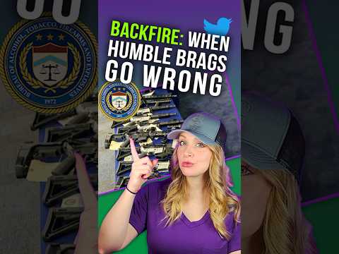 LOL! ATF gun seizure humble brag makes Cali look BAD!!! #shortsvideo #shorts Thumbnail