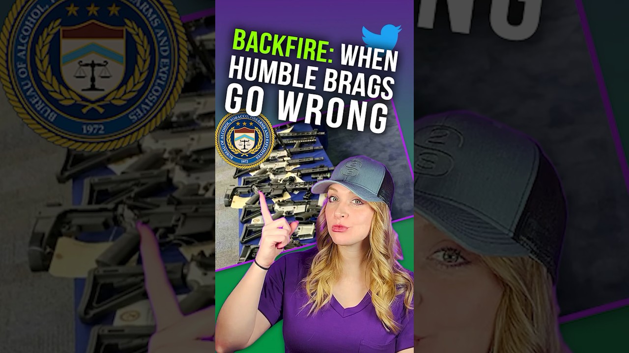 LOL! ATF gun seizure humble brag makes Cali look BAD!!! #shortsvideo #shorts