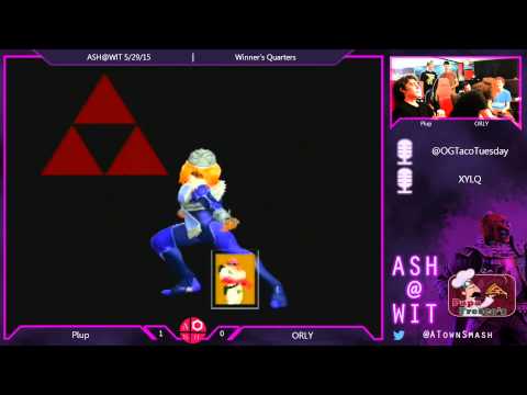 Melee Winner's Quarters ASH@WIT 5/29/15 - Plup (Sheik) vs ORLY (Falcon)