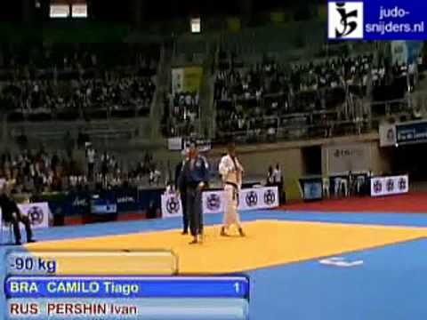Judo 2009 Rio de Janeiro: Camilo (BRA) - Pershin (RUS) [-90kg].