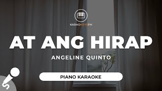 Download lagu At Ang Hirap - Angeline Quinto (Piano Karaoke) mp3
