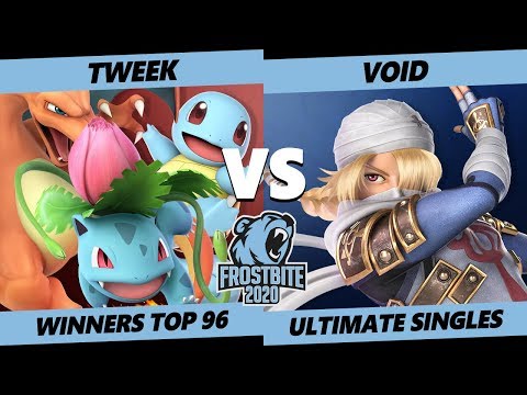 Frostbite 2020 SSBU Winners Top 96 - TSM | Tweek (Trainer) Vs. CLG | VoiD  (Sheik) Ultimate Singles