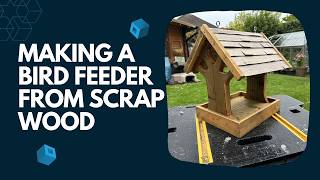 How To Make A Bird Feeder From An Old Broken Pallet. NO Workshop or Fancy Tools