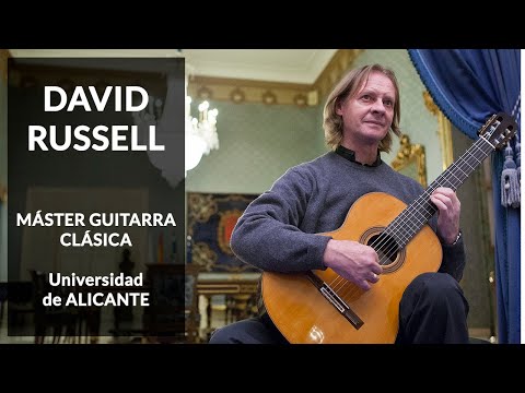 David Russell. Master Guitarra Alicante. 2013
