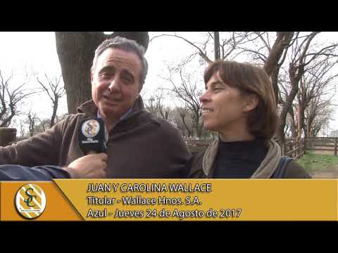 24-08-17 Nota Juan y Carolina Wallace - Wallace Hnos. S.A. - Azul