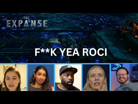 Reactors' Reaction to AMOS AND BOBBY leading Ring Station attack | THE EXPANSE | Babylon's Ashes 6x6