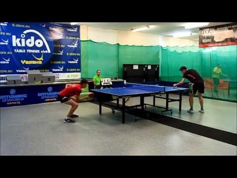 GEWO League - Yavor Belakov vs Vasil Stoev (3 : 2) - (1/2 Final) July 2016 (HD)