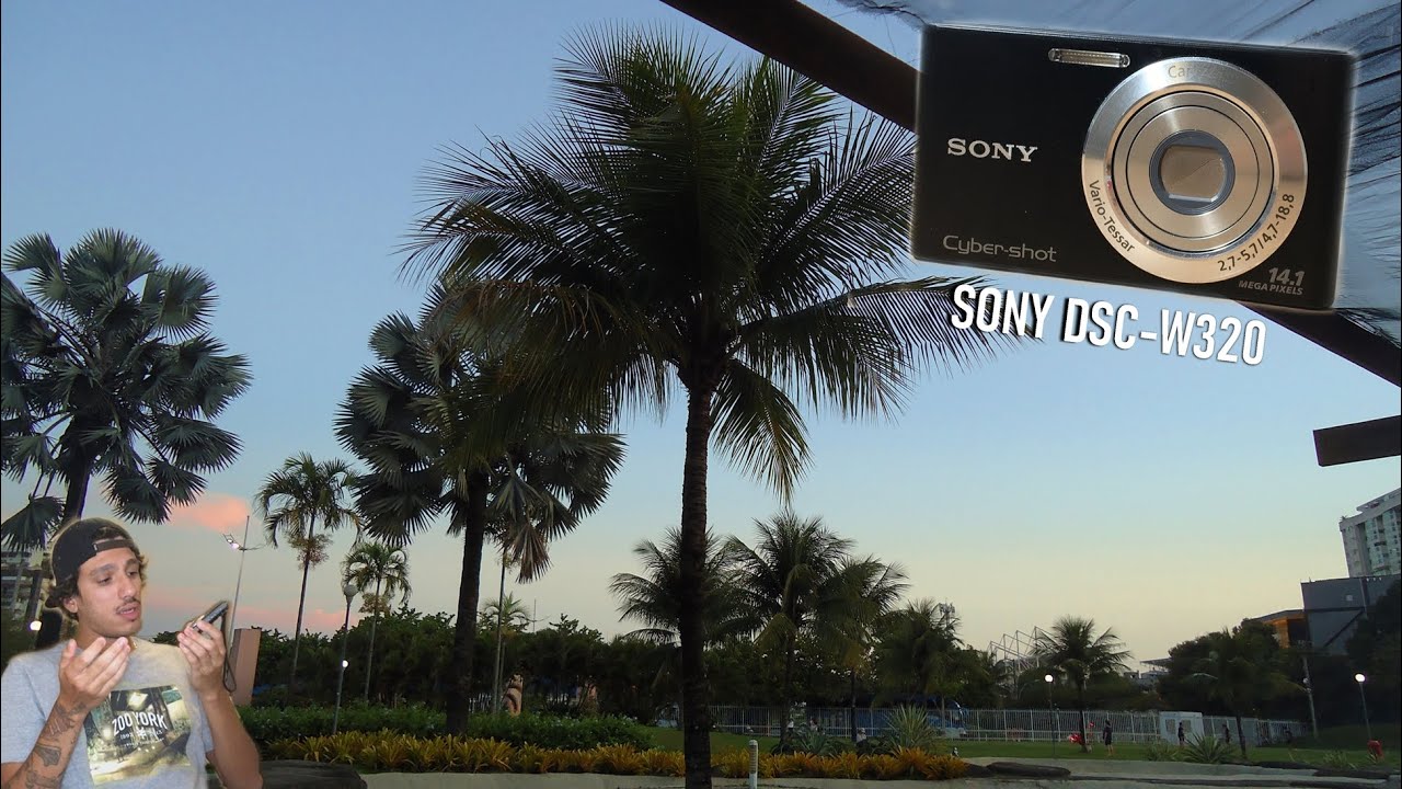ESSA CÂMERA TEM 10 ANOS! Sony DSC-W320