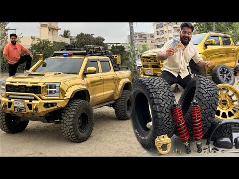 I Spent $100,000 Modifying My Truck With Real Gold! 
