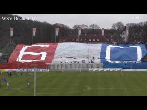 Wuppertaler SV - 1. FC Bocholt / Choreo zum 60. Geburtstag des WSV