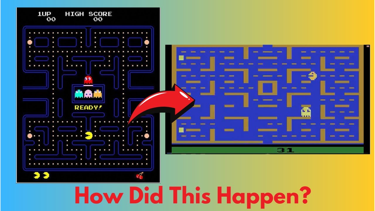 The Atari 2600 Pac-Man: The Disastrous Port That Helped Crash Atari and the Video Game Industry