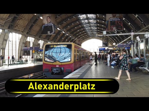 S-Bahn Station Alexanderplatz - Berlin 🇩🇪 - Walkthrough 🚶