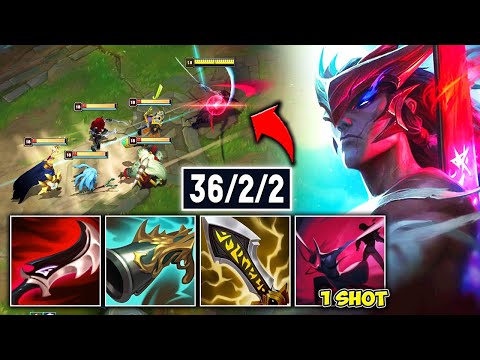 THIS LETHALITY YONE BUILD WIPES THE ENTIRE ENEMY TEAM IN SECONDS (36 KILLS, 27 MINUTES)