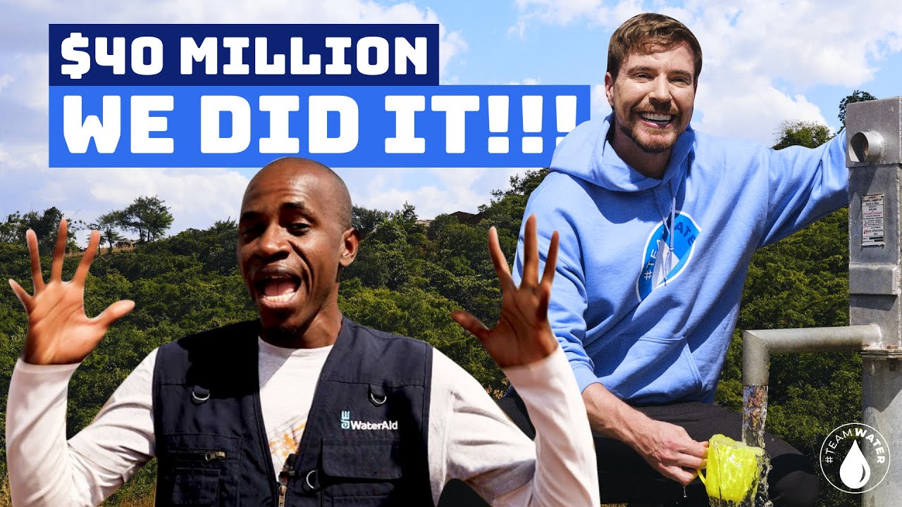 $40 MILLION...WE DID IT!!! | #TeamWater