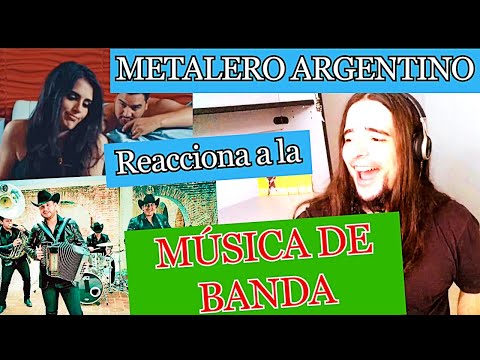 Metalero Argentino Reacciona al a Música de Banda