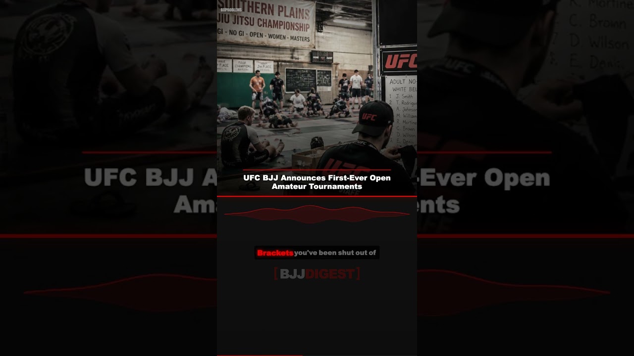 UFC BJJ Opens Amateur Tournaments #Shorts
