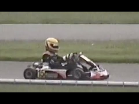 Lewis Hamilton 16 years old Karting World Championship 2001
