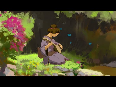 Elijah Nang x misc.inc - Lotus relaxing music, the sound of rain falling 2020