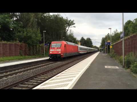 IC Durchfahrt mit 160 km/h