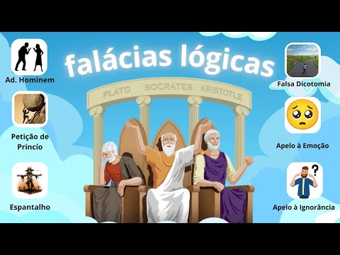 FALÁCIAS LÓGICAS em 5 Minutos | Filosofia &amp; Argumentação