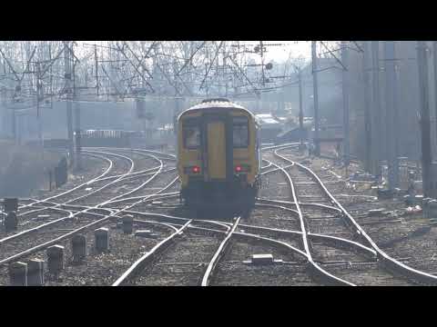 Northern Class 156469 and Virgin Trains Class 390 118 at Carlisle on Saturday 24th February 2018