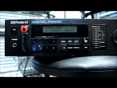 Roland MKS-20 Structured Adaptive System Digital Piano Module Demo