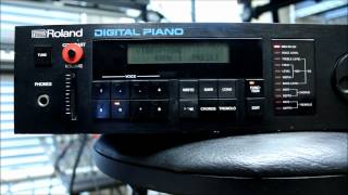 Roland MKS-20 Structured Adaptive System Digital Piano Module Demo
