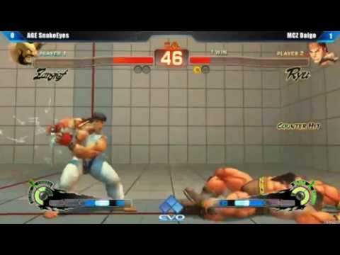 EVO 2013 SSF4 AE AGE Snakeeyes vs MCZ Daigo