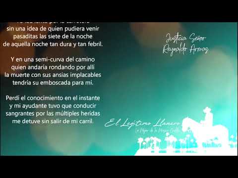 JUSTICIA SEÑOR - REYNALDO ARMAS