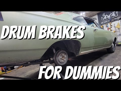 Drum Brakes Are For Dummies - I'm A Dummy And Here's How They Work, In-depth Explanation