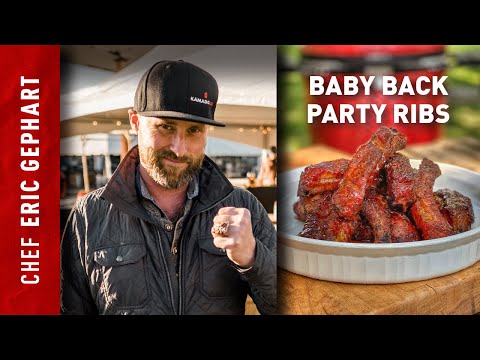 Party-Perfect Baby Back Ribs on Kamado Joe | Chef Eric Recipes