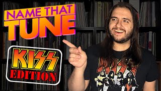 Playing the 'KISS Edition' of Name That Tune | How Well Do I Know KISS Songs?