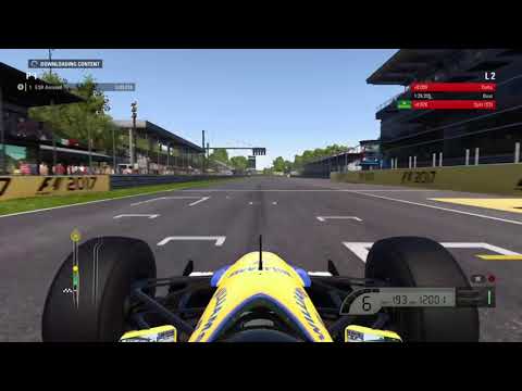 Williams 1992 FW14B Vs 1996 FW18 Hot lap comparison | F1 2017