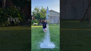 Blast off! Homemade baking soda bottle rockets! #bakingsodarocket
