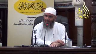 كلمة لفضيلة الشيخ مشهور بن حسن آل سلمان في ختام دورة الامام الالباني السادسة عشرة 2014 image