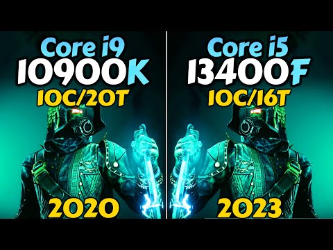i9-10900K vs i5-13400F | RTX 4070 & RX 6750 XT