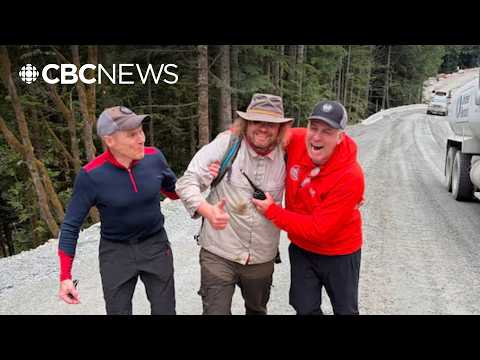 B.C. man who went missing in mountains found alive