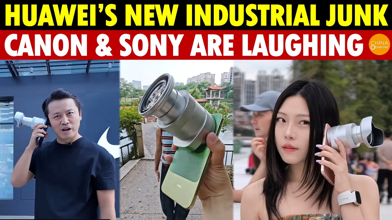 Huawei’s New Cash Grab! ¥18,000 “Cannon” Lens Called Junk—Canon and Sony Are Laughing