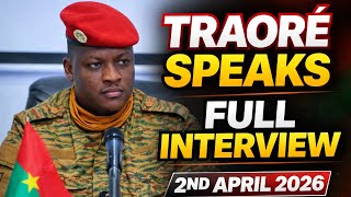 FULL INTERVIEW: IBRAHIM TRAORÉ’S MESSAGE TO AFRICA English version