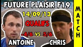 preview picture of video 'Christophe (5/6) vs Antoine (-4/6) - Qualifs Future Plaisir - Match - 14/09/2013'