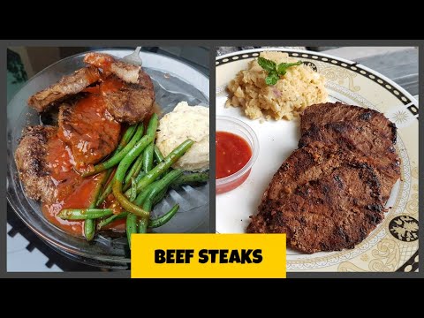 2 Beef Steaks Recipe - Nida's Cuisine - Bakra Eid Special Recipes