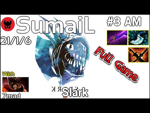 SumaiL [EG] plays Slark!!! Dota 2 Full Game 7.20