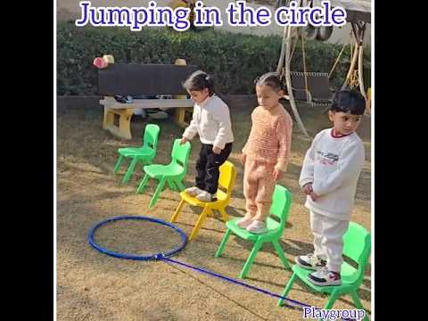 Jumping in the circle ⭕️ 🤩