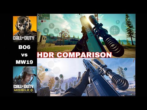 COD Warzone Mobile vs. COD Mobile HDR Comparison